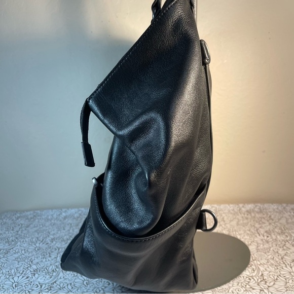 Betabrand Travel Tote Convertible Purse Bag Canvas & Leather - Picture 5 of 15